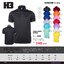 H3 SPORT POLO SHIRT Hi-End เสื้อคอปก เสื้อโปโล โปโลสปอร์ต สีดำ AA