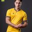 PEGAN 10-25046 SIRIUS เสื้อกีฬา เสื้อฟุตบอล เสื้อกีฬาคอซก สีเหลือง