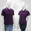 HBP POLO เสื้อโปโล เสื้อคอปก สีม่วงขลิบม่วงอ่อน มีทั่งทรงชาย-หญิง
