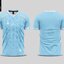 TIDS SPORT เสื้อกีฬา เสื้อพิมพ์ลาย T01 LIMITED EDITION สีฟ้า