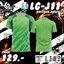 LUGEST SPORT LG-J11 เสื้อกีฬาเด็ก ชุดกีฬาเด็ก เสื้อเด็ก สีเขียว