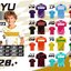 RYU SPORT SH-R3J-03 เสื้อกีฬาเด็ก ชุดกีฬาเด็ก เสื้อเด็ก สีน้ำเงิน