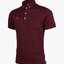 WARRIX ( วอริกซ์ ) WA-3315N POLO SPORT ลิขสิทธิ์แท้ 100% เสื้อโปโลสปอร์ต เสื้อคอกปก สีแดงเลือดหมู MG