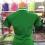 MN เสื้อโปโล เสื้อคอปก พิมพ์ลายสีเขียว แบบที่ 1 MICRO POLYSTER
