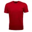 BM008 SPORT COLLECTION เสื้อยืดคอกลม ทอลายผ้าในตัว สีแดง
