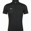Warrix Vaffle Polo Shirt รหัส WA-222PLACL34 เสื้อโปโล วอริกซ์ แขนสั่น สีดำ AA