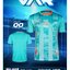 VAR เสื้อกีฬา วีเออาร์ H3 SPORT SH-AR3 เสื้อกีฬา เสื้อกีฬาพิมพ์ลาย สีเขียวมิ้น