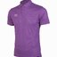 Warrix Vaffle Polo Shirt รหัส WA-222PLACL34 เสื้อโปโล วอริกซ์ แขนสั่น สีม่วง VV