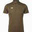 Warrix Vaffle Polo Shirt รหัส WA-222PLACL34 เสื้อโปโล วอริกซ์ แขนสั่น สีน้ำตาลเขียว G1