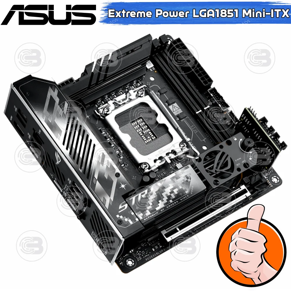 [CoolBlasterThai] ASUS MAINBOARD ROG STRIX Z890-I GAMING WIFI INTEL SOCKET LGA1851 DDR5 MINI-ITX ประกัน 3 ปี