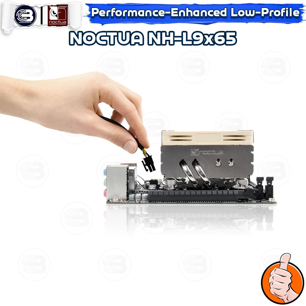 [CoolBlasterThai] NOCTUA NH-L9x65 Low-porfile Heat Sink CPU Cooler (AM5/LGA1851 Ready) ประกัน 6 ปี