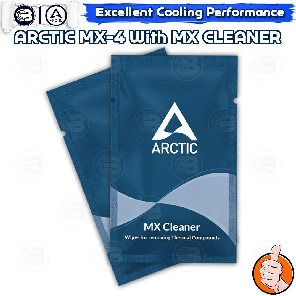 [CoolBlasterThai] ARCTIC MX-4 4g. Thermal Compound with 2x MX-Cleaner (ซิลิโคนนำความร้อน)
