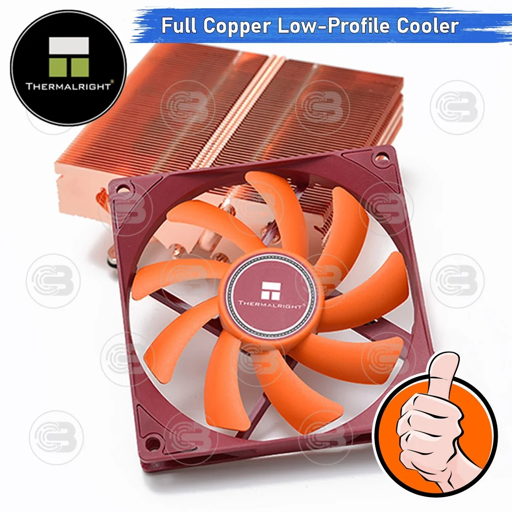[CoolBlasterThai] Thermalright AXP-90i Full Copper Low-Profile CPU Cooler with 4 Heatpipes for intel ประกัน 6 ปี
