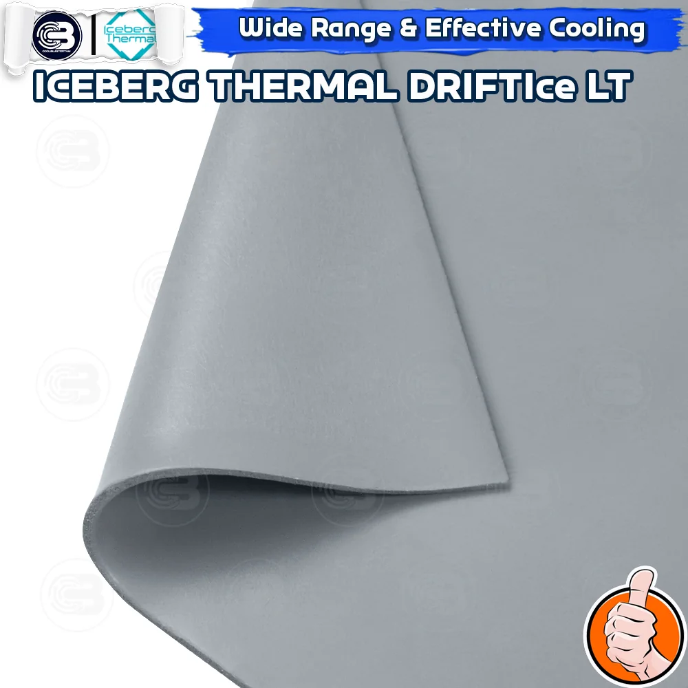 [CoolBlasterThai] ICEBERG THERMAL DRIFTIce LT Thermal Pad 145x145 mm./1.0 mm./11.8 W/mK