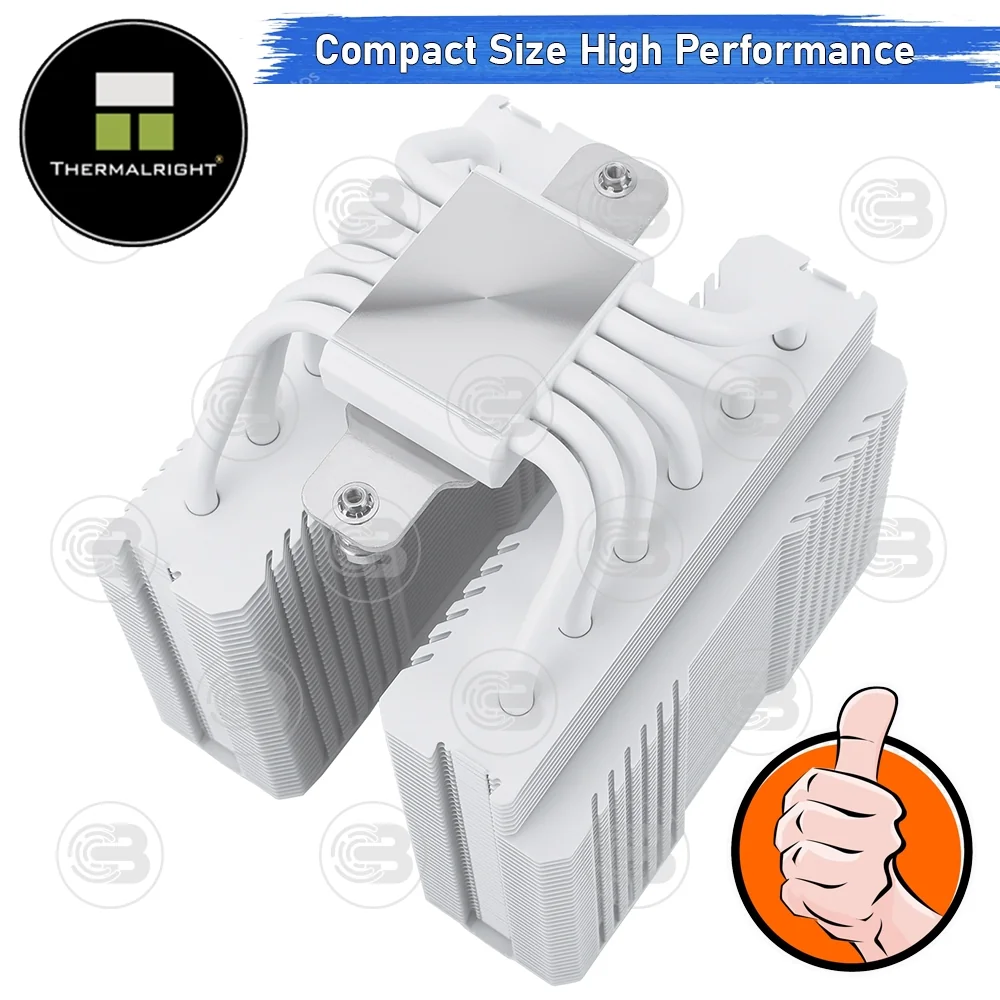 [CoolBlasterThai] Thermalright Peerless Assassin 120 MINI WHITE CPU Heat Sink (AM5/LGA1851 Ready)
