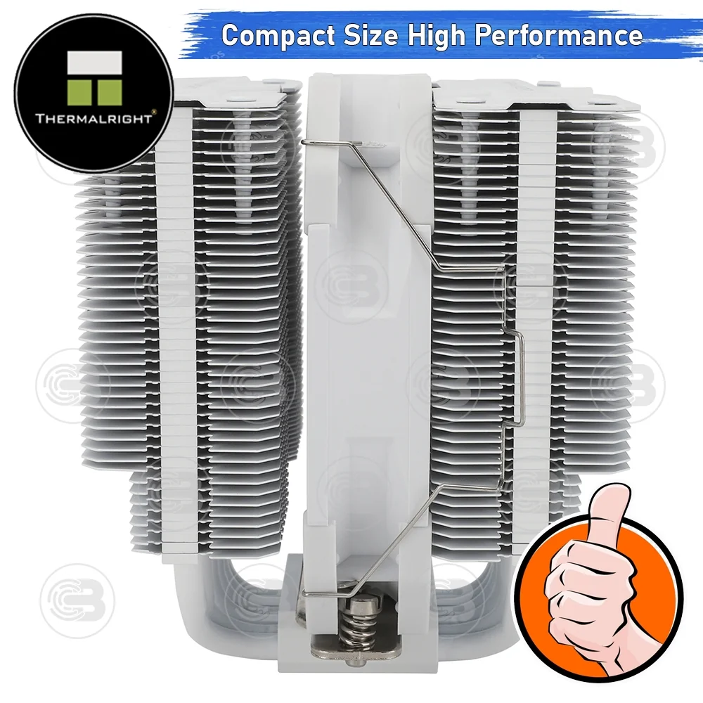[CoolBlasterThai] Thermalright Peerless Assassin 120 MINI WHITE CPU Heat Sink (AM5/LGA1851 Ready)