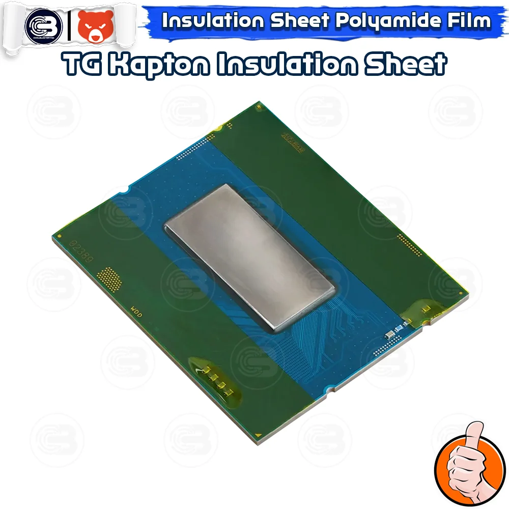 [CoolBlasterThai] THERMAL GRIZZLY KAPTON INSULATION SHEET lectrically Conductive Protection