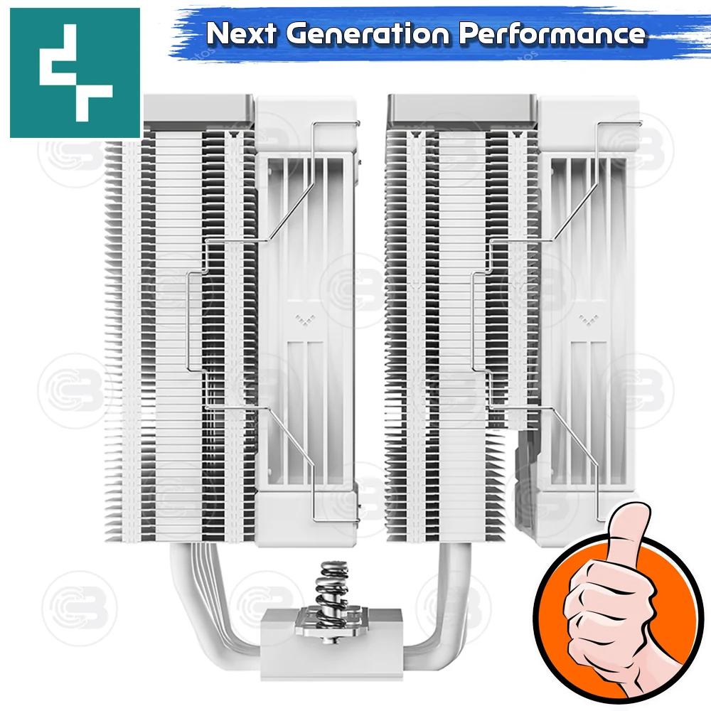 [CoolBlasterThai] DeepCool AK620 G2 WH Dual Tower CPU Cooler (LGA1851/AM5 Ready)