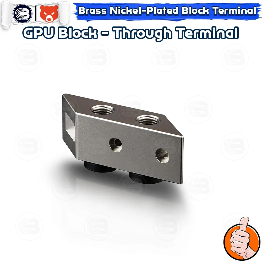[CoolBlasterThai] THERMAL GRIZZLY DELTAMATE GPU BLOCK THROUGH TERMINAL
