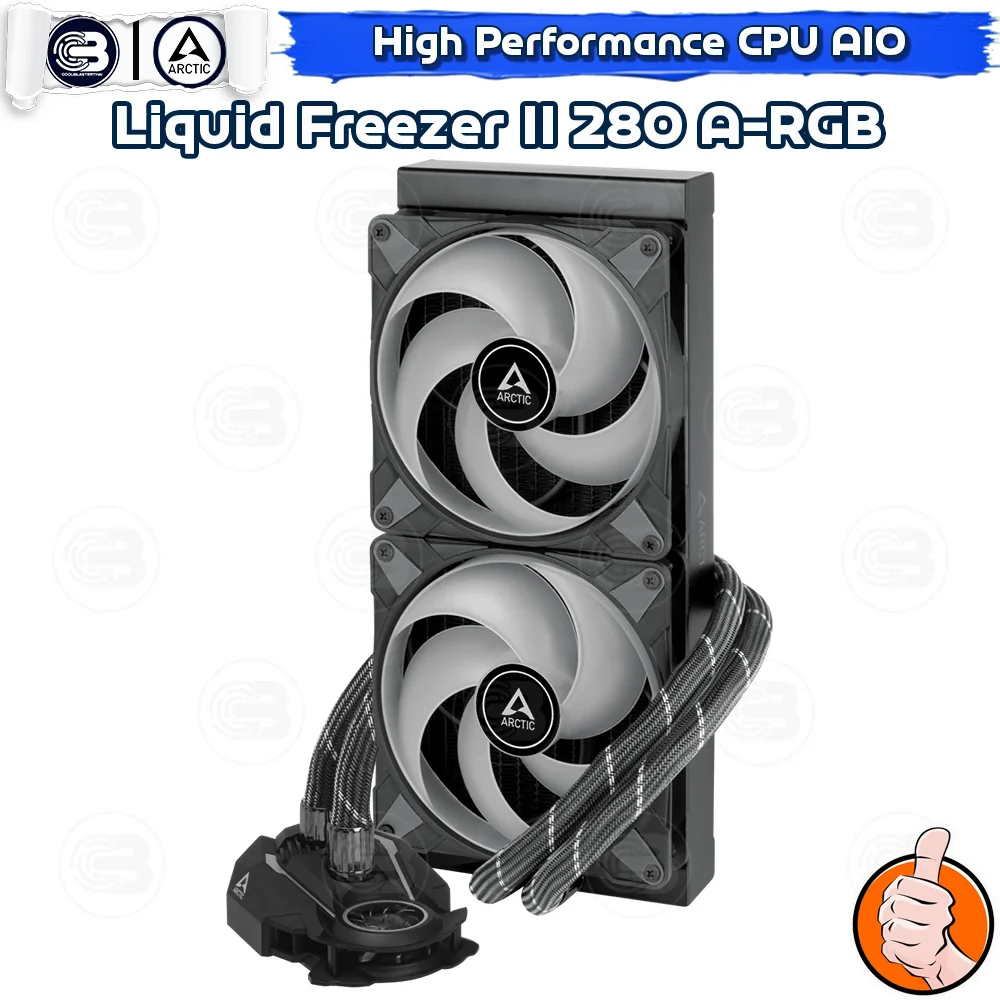[CoolBlasterThai] ARCTIC LIQUID FREEZER II 280 A-RGB All-In-One CPU Water Cooler (LGA1851/AM5 Ready)