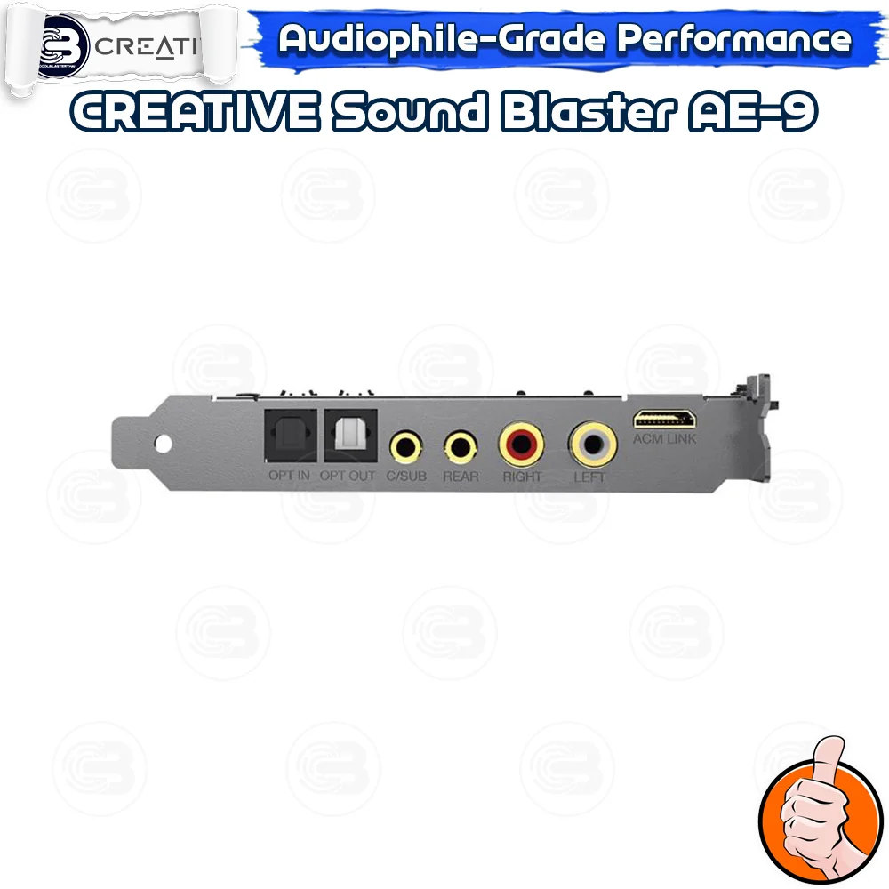 [CoolBlasterThai] CREATIVE Sound Blaster AE-9 Internal Sound Card (การ์ดเสียง)