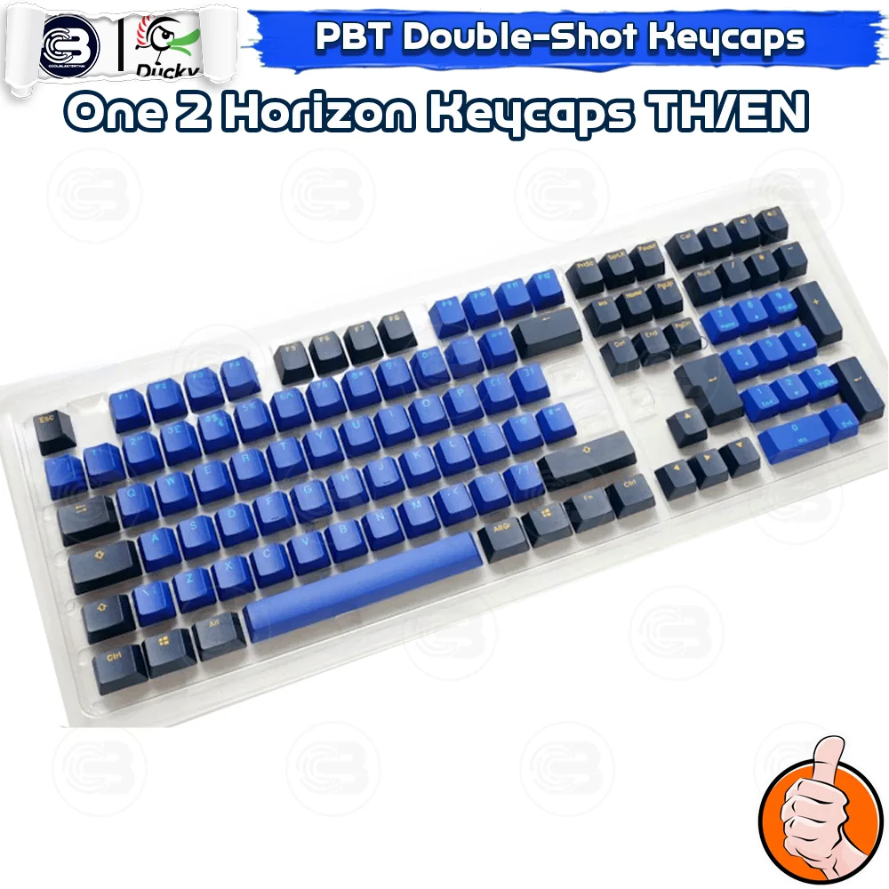 [CoolBlasterThai] Ducky One 2 Horizon Keycap Set 108 Keys TH/EN (คีย์บอร์ด)