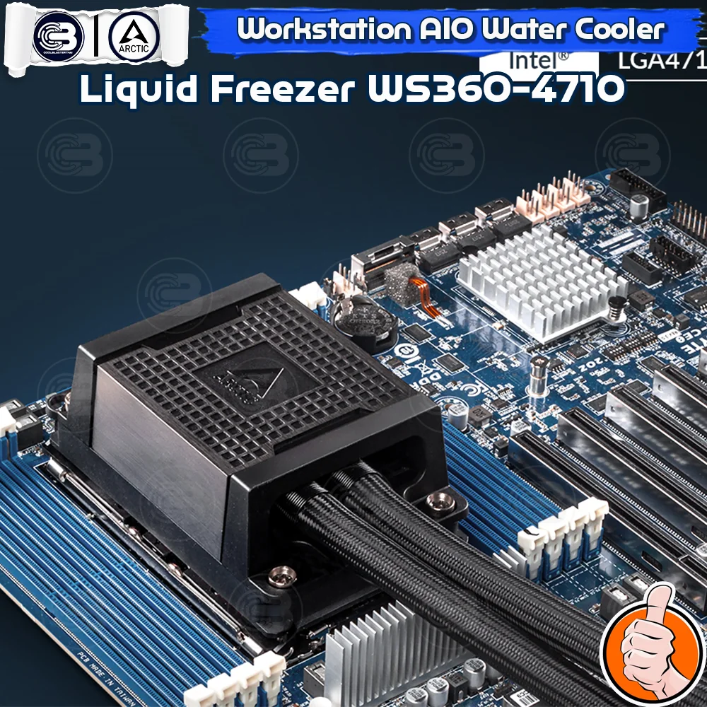 [CoolBlasterThai] ARCTIC Liquid Freezer WS360-4710 Server AIO CPU Water Cooler (Intel Socket 4710/4677)