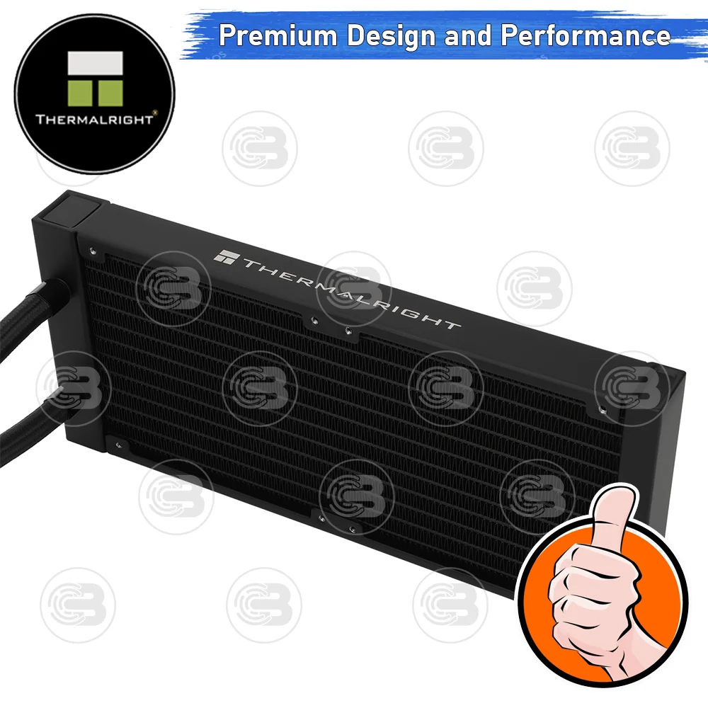 [CoolBlasterThai] Thermalright FROZEN WARFRAME X 240 BLACK (FANLESS) AIO Liquid CPU Cooler (AM5/LGA1851 Ready)