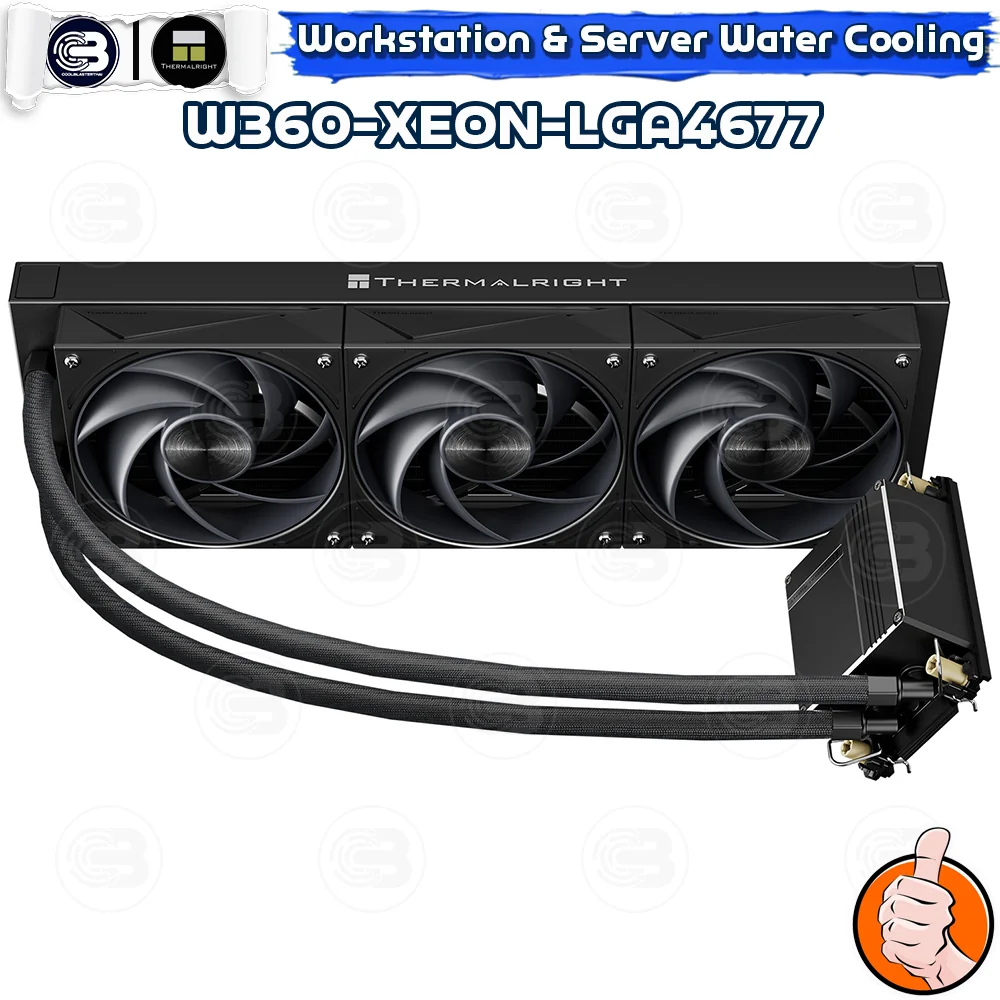 [CoolBlasterThai] Thermalright W360-XEON-LGA4677 AIO Liquid CPU Cooler (AMD SP6/TR5) (ชุดระบายความร้อน)