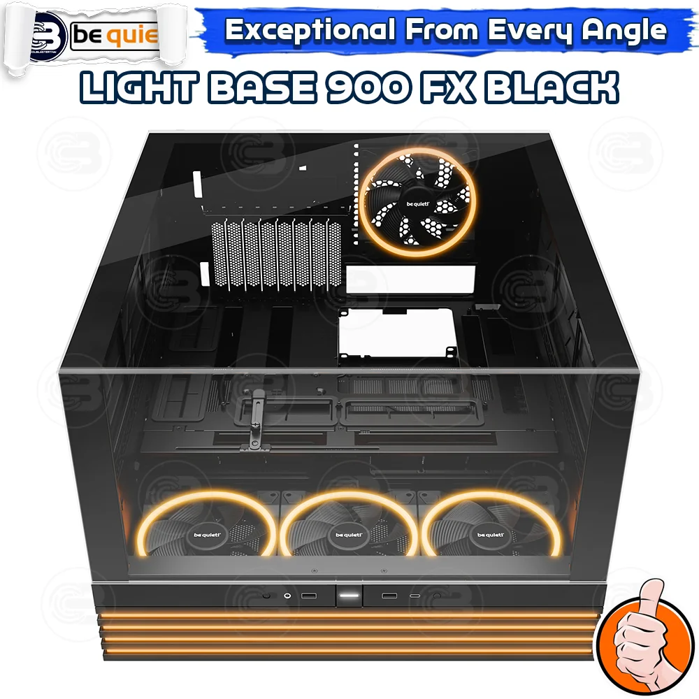 [CoolBlasterThai] Be Quiet LIGHT BASE 900 FX Black PC Case (BGW71) ประกัน 3 ปี