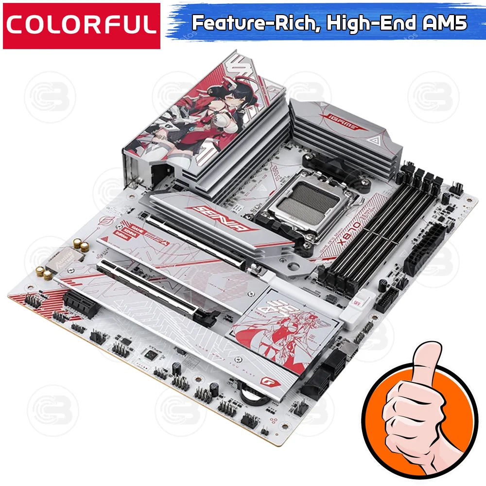 [CoolBlasterThai] COLORFUL MAINBOARD iGame X870 Senna V14 AMD AM5 DDR5 ATX ประกัน 3 ปี