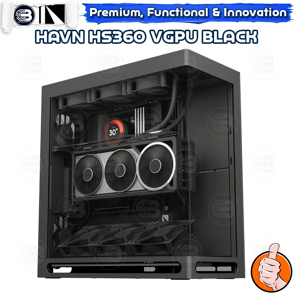 [CoolBlasterThai] HAVN HS360 VGPU Premium Mid-Tower ATX PC Case