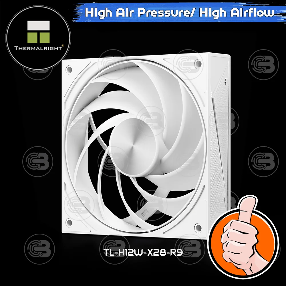 [CoolBlasterThai] Thermalright TL-H12W-X28-R9 2400+ RMP Fan Case (size 120 mm.) ประกัน 5 ปี