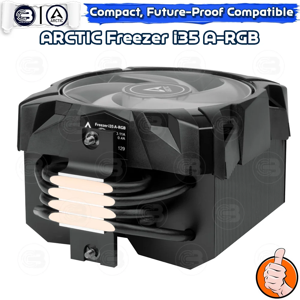 [CoolBlasterThai] ARCTIC FREEZER i35 A-RGB Tower CPU Cooler for Intel ประกัน 6 ปี (LGA1851/1700 Ready)