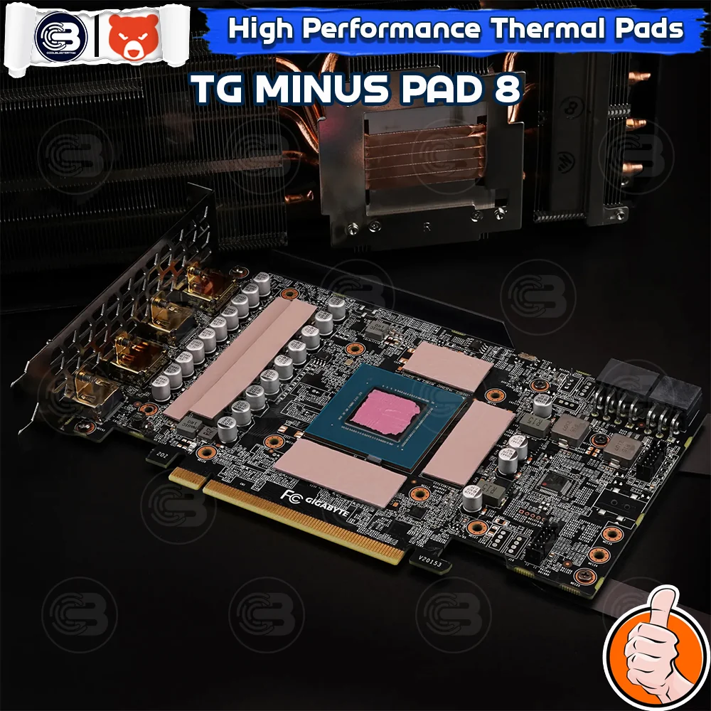 [CoolBlasterThai] THERMAL GRIZZLY MINUS PAD 8 Thermal Pad 100x100 /0.5 mm./8 W/mK