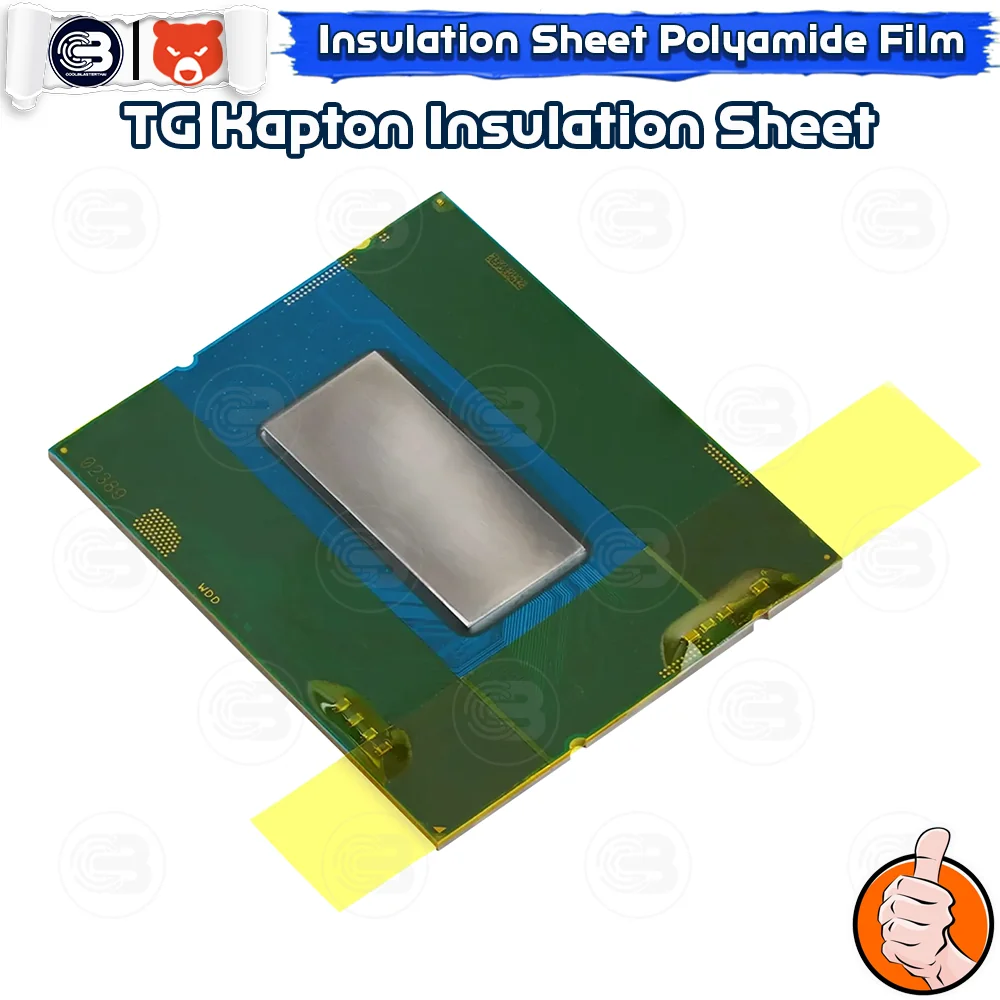 [CoolBlasterThai] THERMAL GRIZZLY KAPTON INSULATION SHEET lectrically Conductive Protection