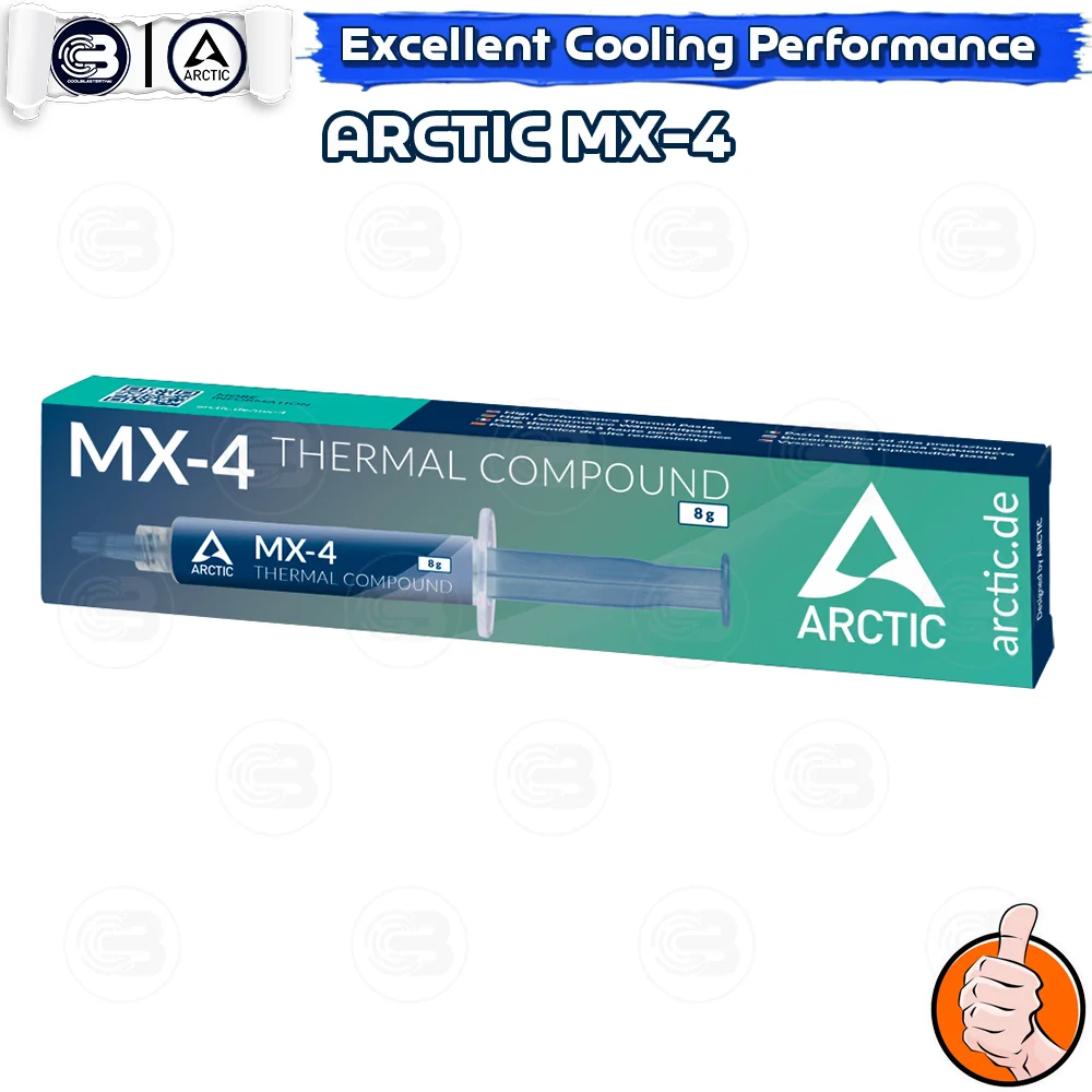 [CoolBlasterThai] ARCTIC MX-4 8g.Thermal compound (Heat sink silicone) (ซิลิโคนนำความร้อน)