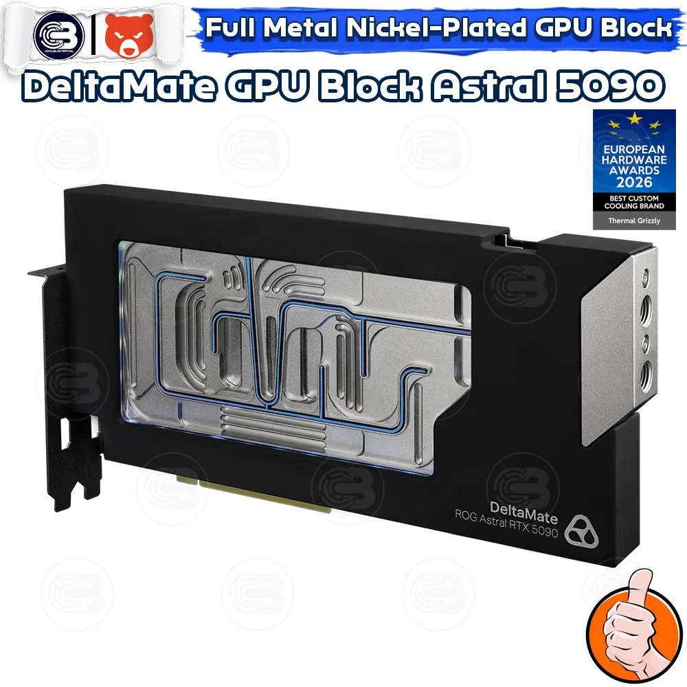 [CoolBlasterThai] THERMAL GRIZZLY DELTAMATE GPU Block ROG ASTRAL RTX 5090 Glass Edition