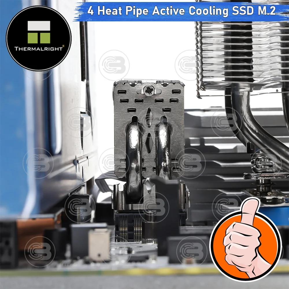[CoolBlasterThai] Thermalright HR-10 2280 PRO SSD M.2 COOLING KIT With Heatpipe