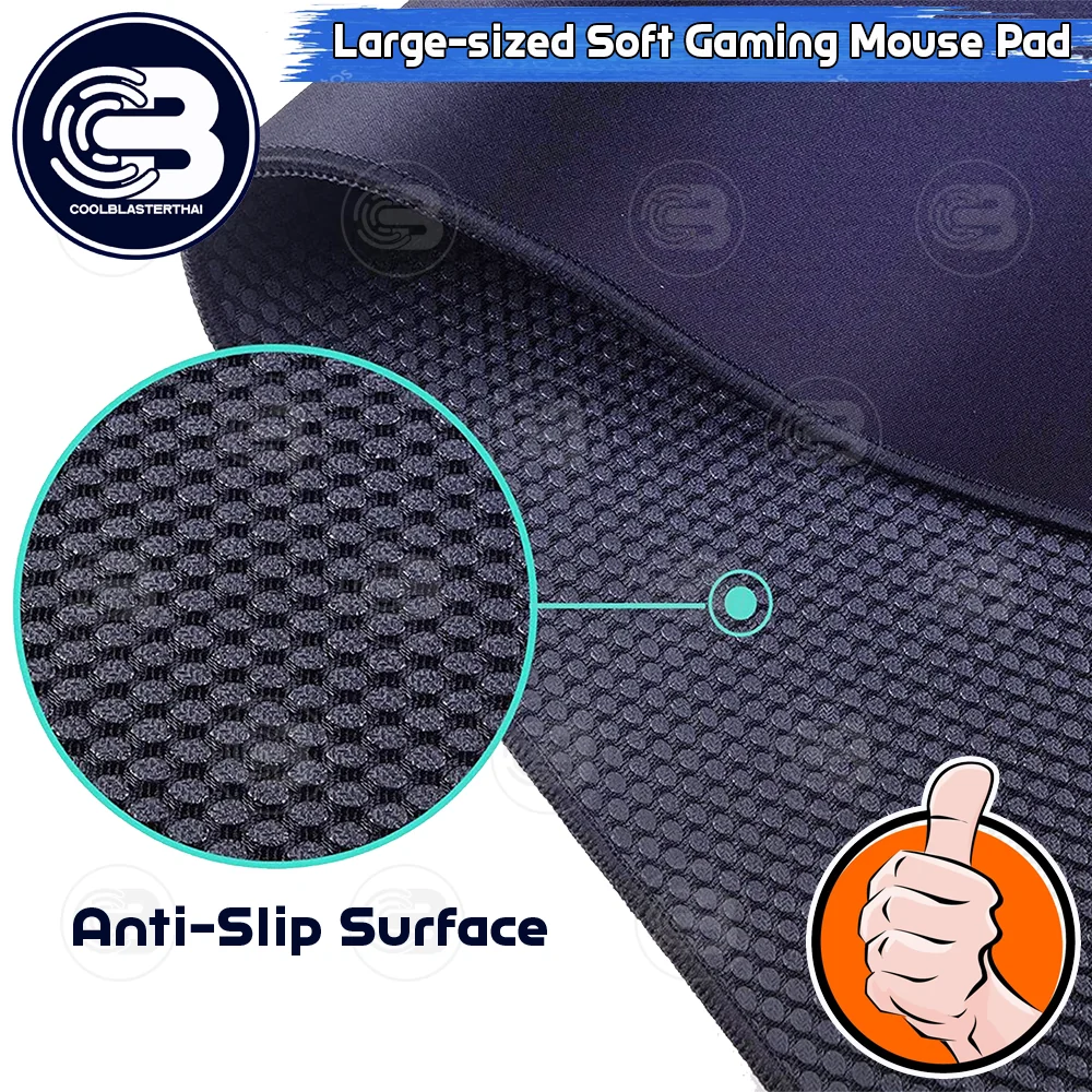 [CoolBlasterThai] Gaming Mouse Pad Extended Edition V1 (900x400mm) (For Retail) (แผ่นรองเมาส์)