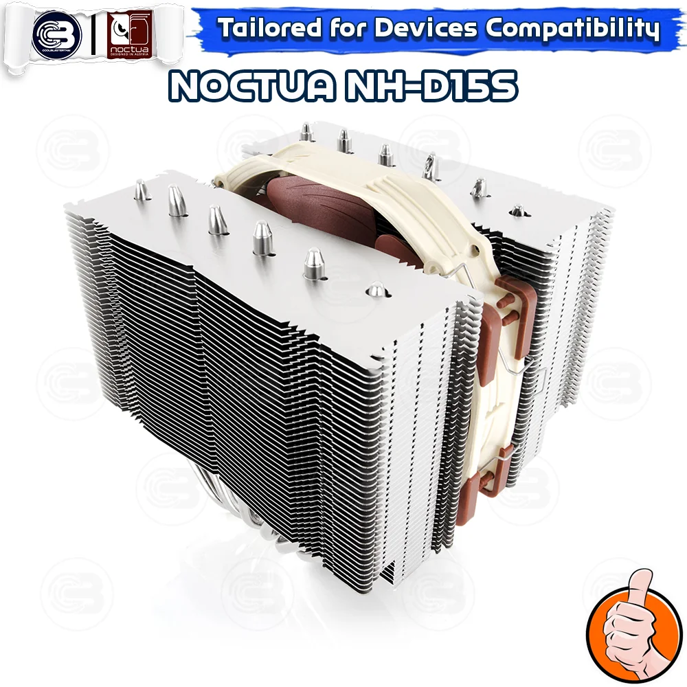 [CoolBlasterThai] NOCTUA NH-D15S Heat Sink CPU Cooler (AM5/LGA1700 Ready) ประกัน 6 ปี