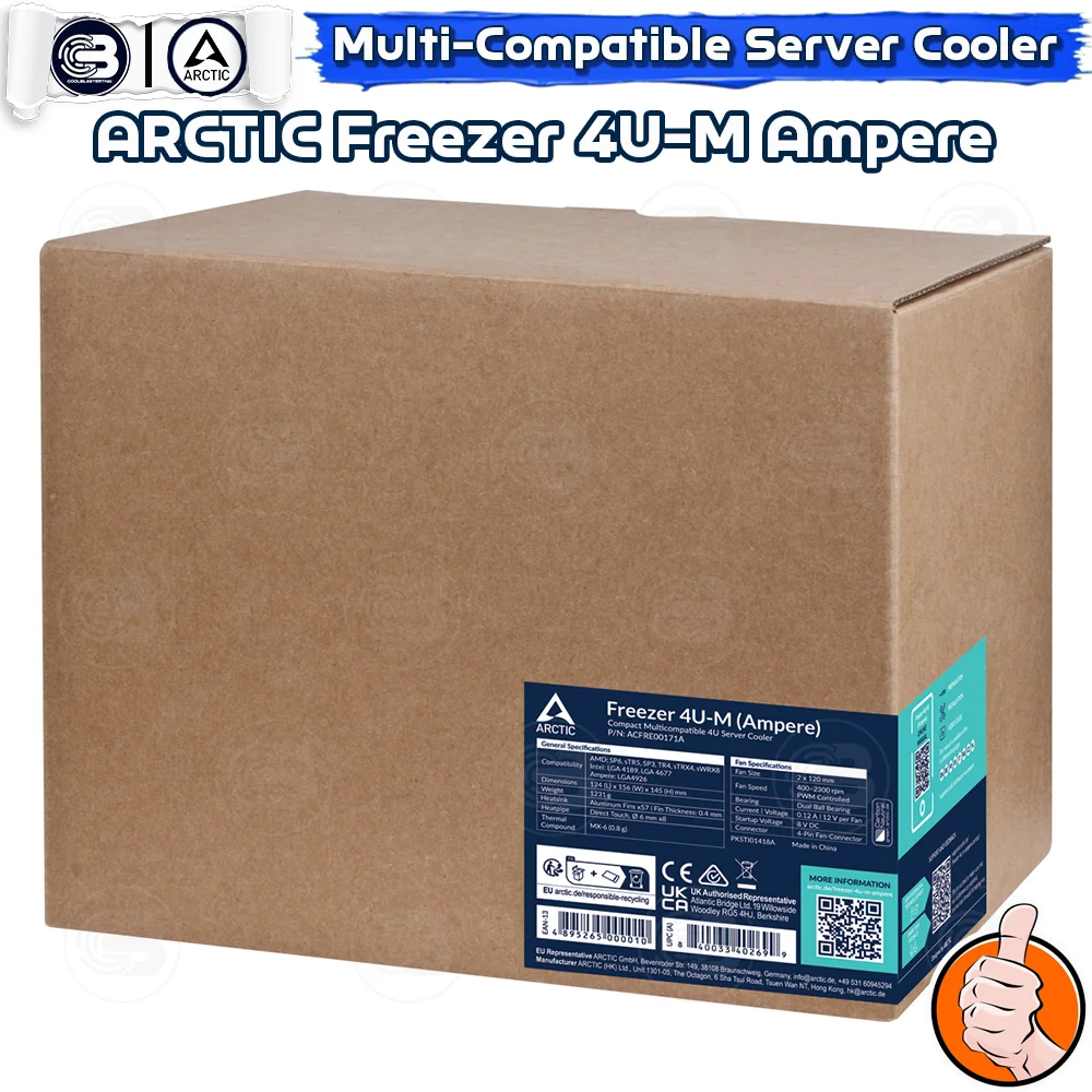 [CoolBlasterThai] ARCTIC FREEZER 4U-M Ampere 4U Single Tower CPU Cooler ประกัน 6 ปี