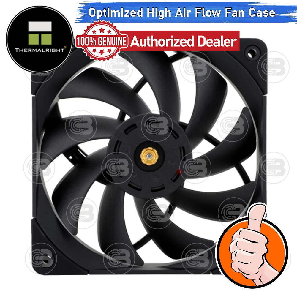[CoolBlasterThai] Thermalright TL-C12 PRO 1850 RMP High Air Flow Fan Case (size 120 mm.) ประกัน 6 ปี