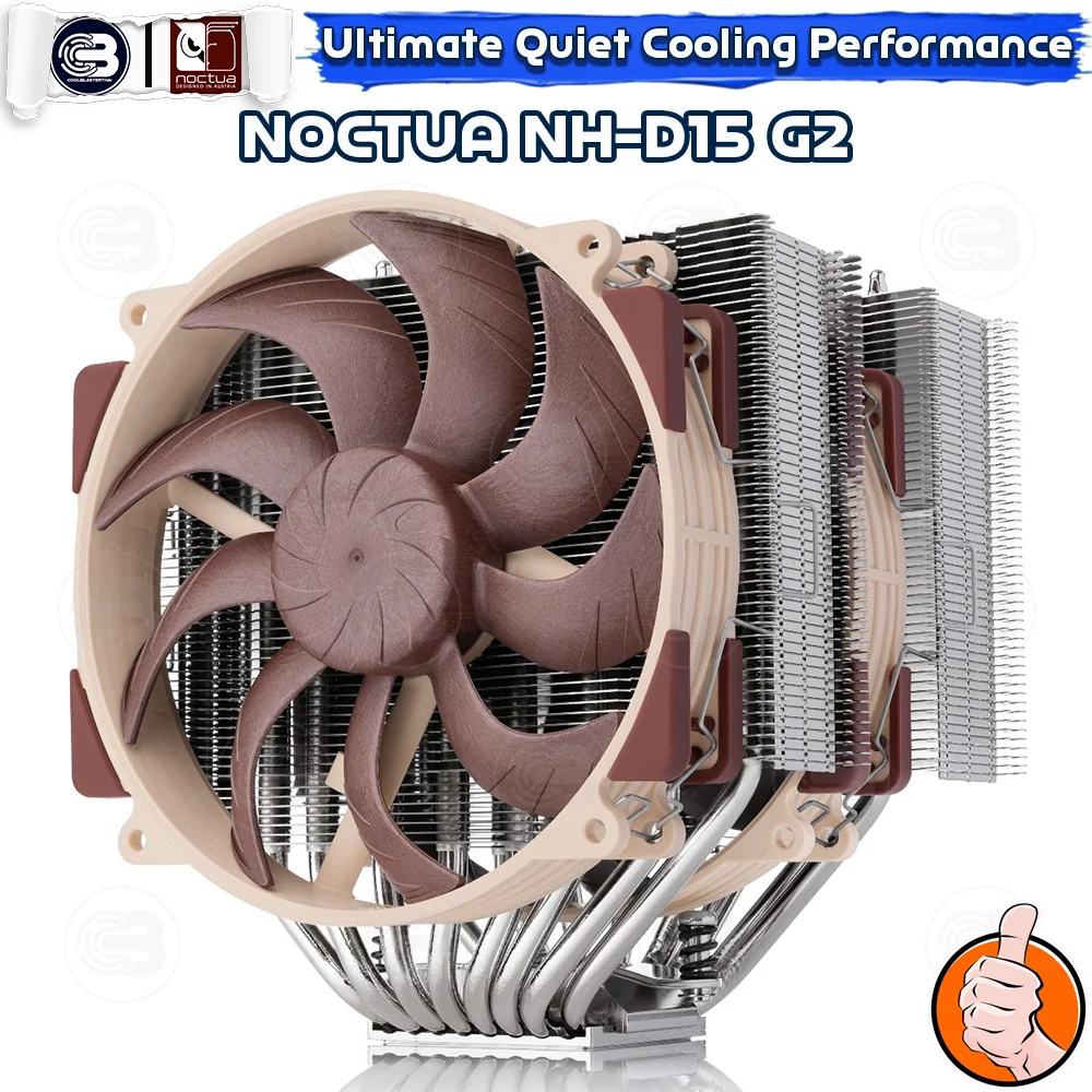 [CoolBlasterThai] NOCTUA NH-D15 G2 Heat Sink CPU Cooler (AM5/ LGA1851 Ready) ประกัน 6 ปี