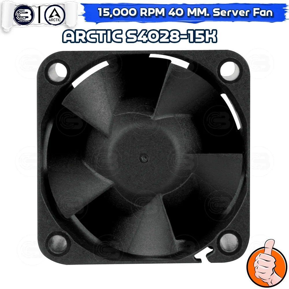 [CoolBlasterThai] ARCTIC S4028-15K 15,000 RPM (size 40 mm.) Fan Case ประกัน 6 ปี