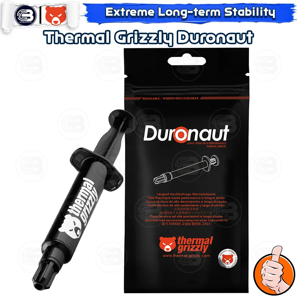 [CoolBlasterThai] THERMAL GRIZZLY DURONAUT 6g.Thermal compound (ซิลิโคนนำความร้อน)