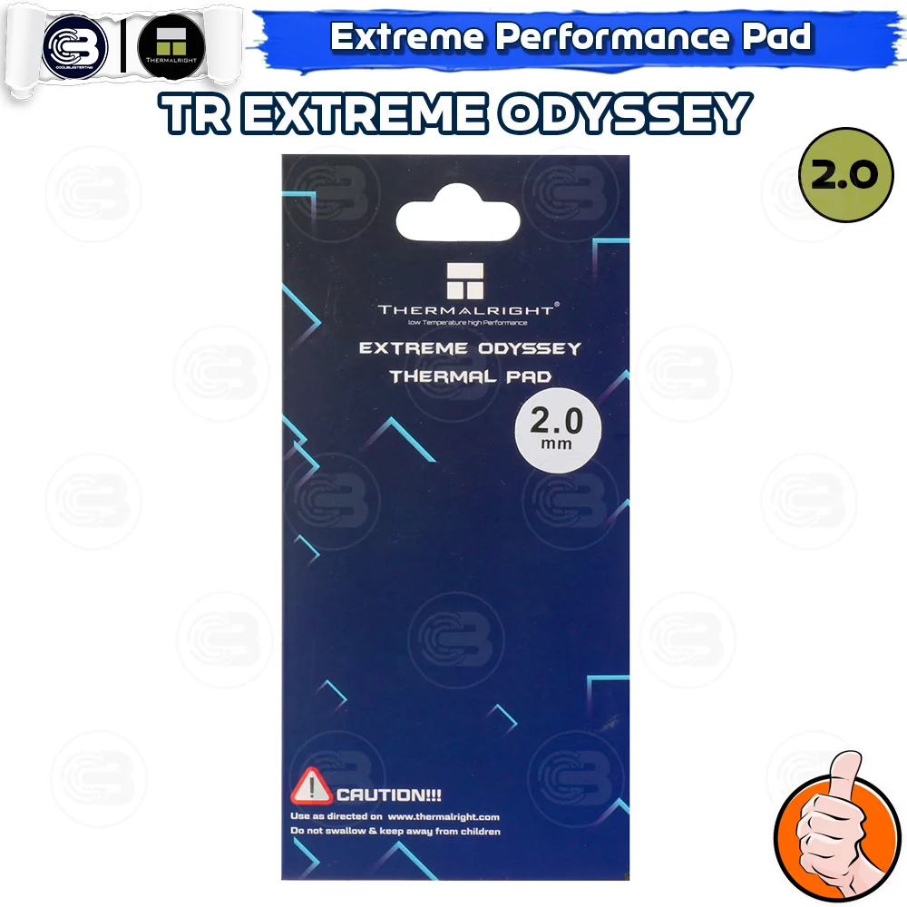 [CoolBlasterThai] THERMALRIGHT Extreme Odyssey Thermal Pad 85x45x2.0 mm./12.8 W/mK