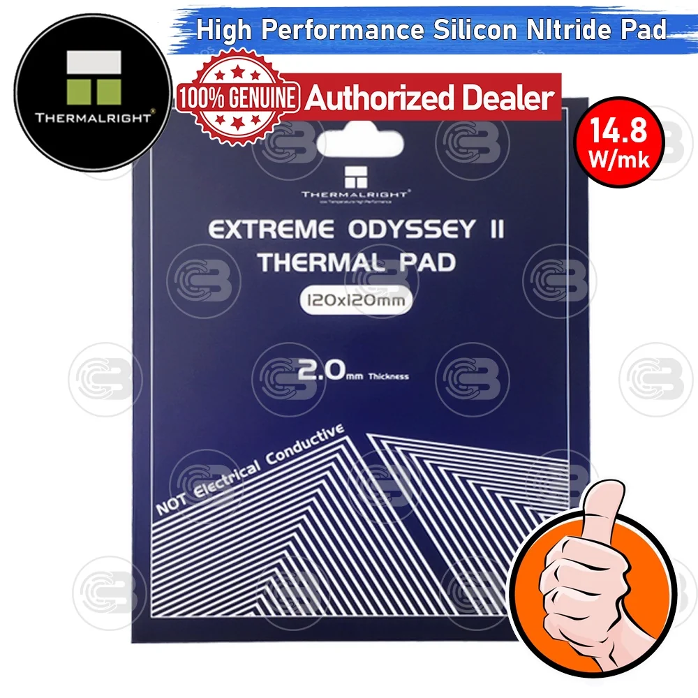 [CoolBlasterThai] Thermalright Extreme Odyssey II Thermal Pad (Silicon Nitride) 120x120x2.0 mm./14.8 W/mK