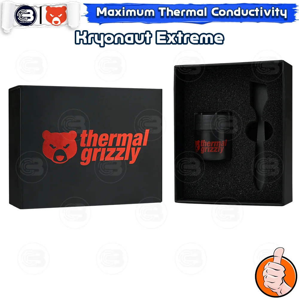 [CoolBlasterThai] THERMAL GRIZZLY KRYONAUT EXTREME 9ml./33.84g.Thermal compound (ซิลิโคนนำความร้อน)