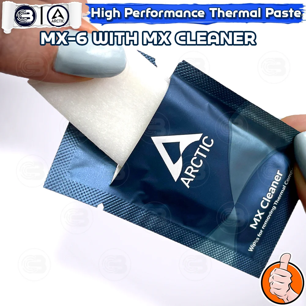 [CoolBlasterThai] ARCTIC Bundle Set MX-6 4g. Thermal compound with 6x MX-Cleaner (ซิลิโคนนำความร้อน)